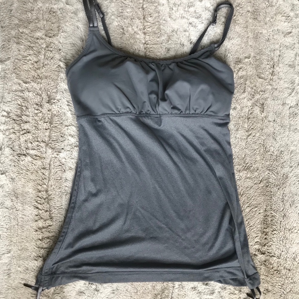 Gray lululemon tank